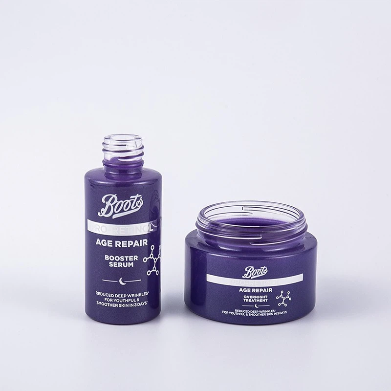 Custom Printed Cosmetic Bottle