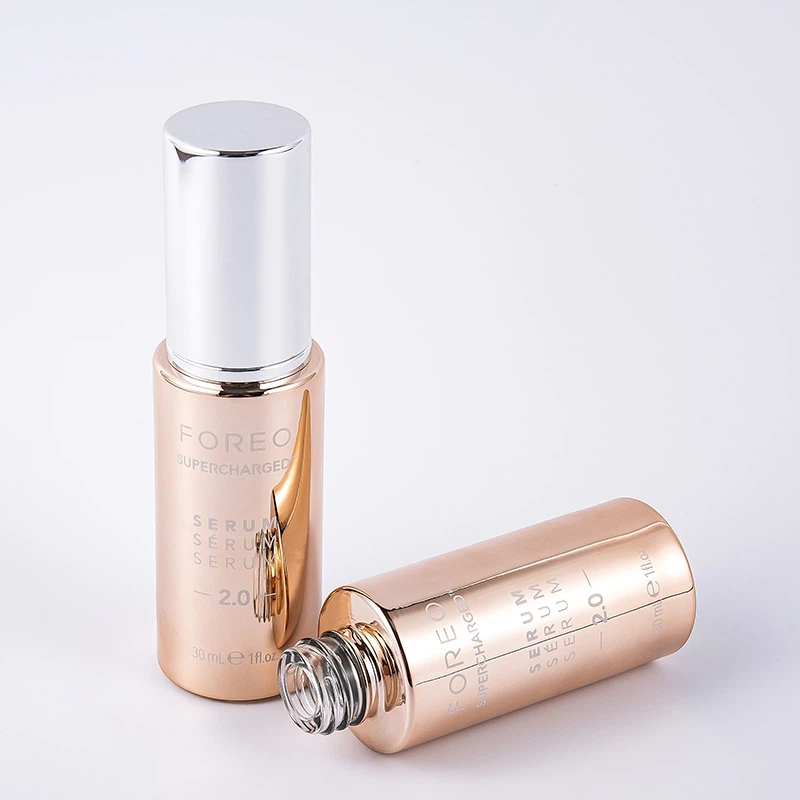 Glaskosmetikpumpe Flasche